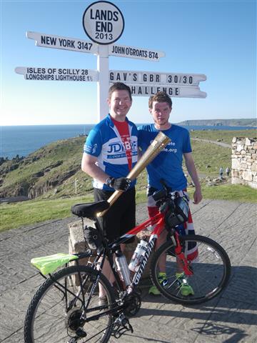 Gavin and me at Land's End