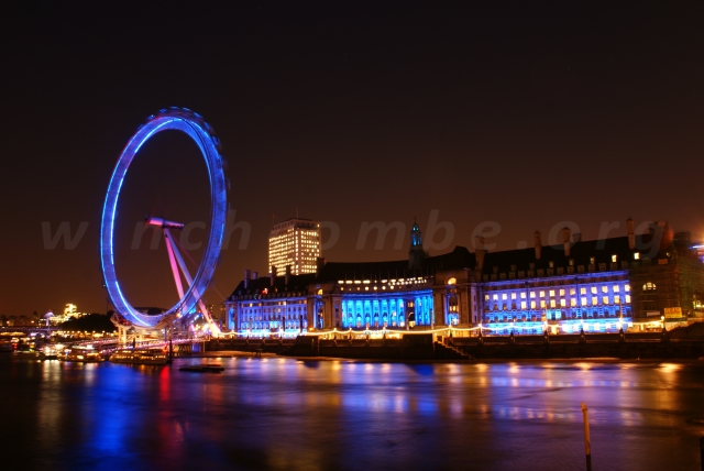 London Eye and County Hall 2