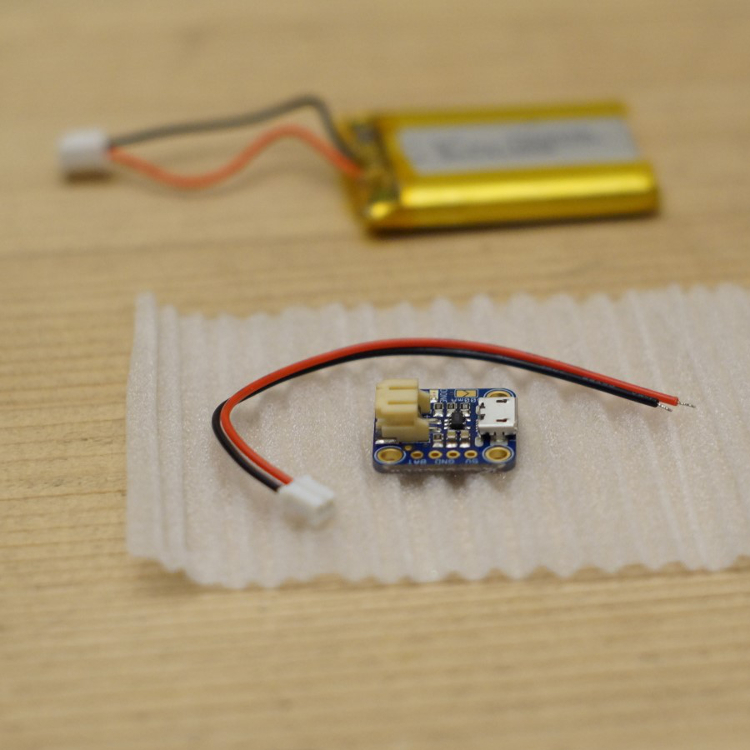 AdaFruit LiPo charger and battery